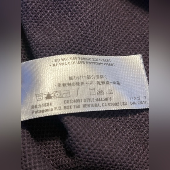 Patagonia Capilene 3 Half Zip-Neck Pullover Top Women’s M Dark Purple Midweight - Picture 10 of 13